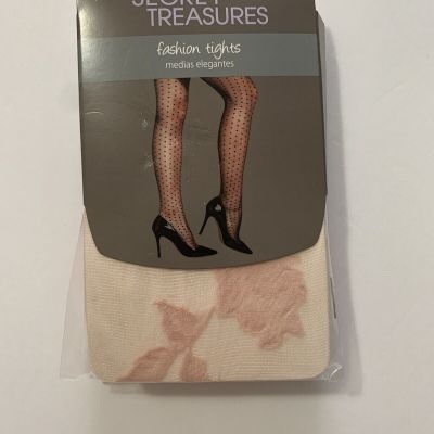 Secret Treasures Women's Fashion Tights Control Mystical Rose Top  Size 3